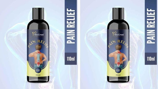 .TryOnes Pain Relief Ortho Oil, 100% Natural Ayurvedic Oil 110ml (BOGO)