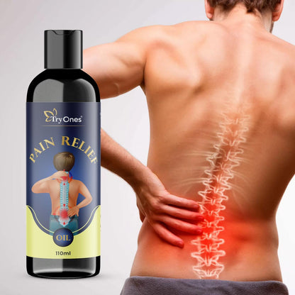 .TryOnes Pain Relief Ortho Oil, 100% Natural Ayurvedic Oil 110ml (BOGO)