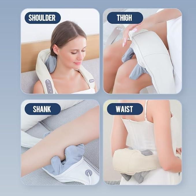 .Shoulder & Neck Massager for Pain Relief | Full Body Electric Massage Device