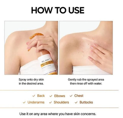 Exfoliating Kojic Acid Turmeric Spray 400 ml Pack of 2