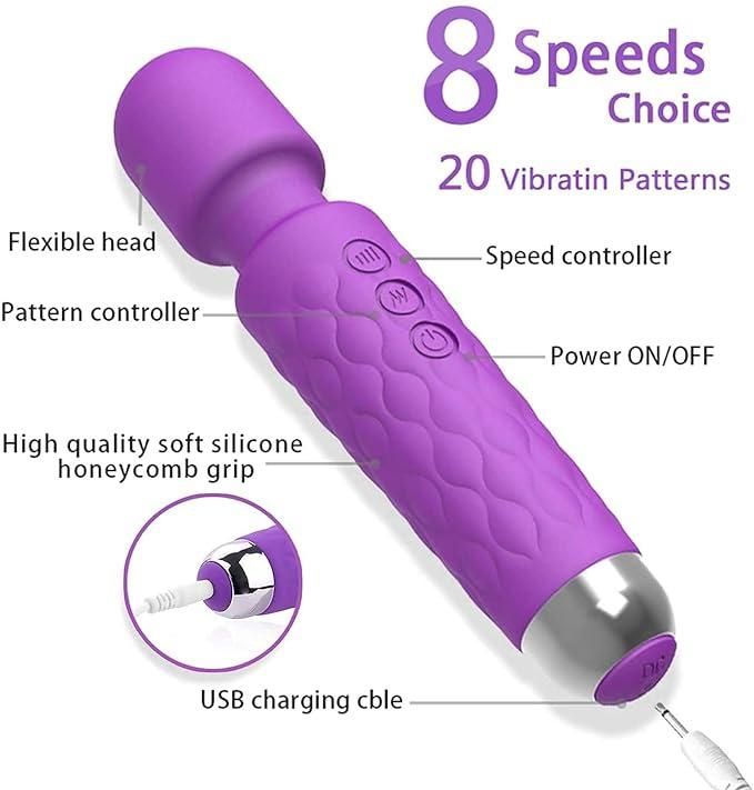 A Personal Vibrator Body Massager for Women | 20 Vibration Mode for Relaxation & Pleasure For Women