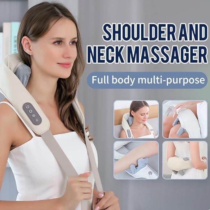 .Shoulder & Neck Massager for Pain Relief | Full Body Electric Massage Device